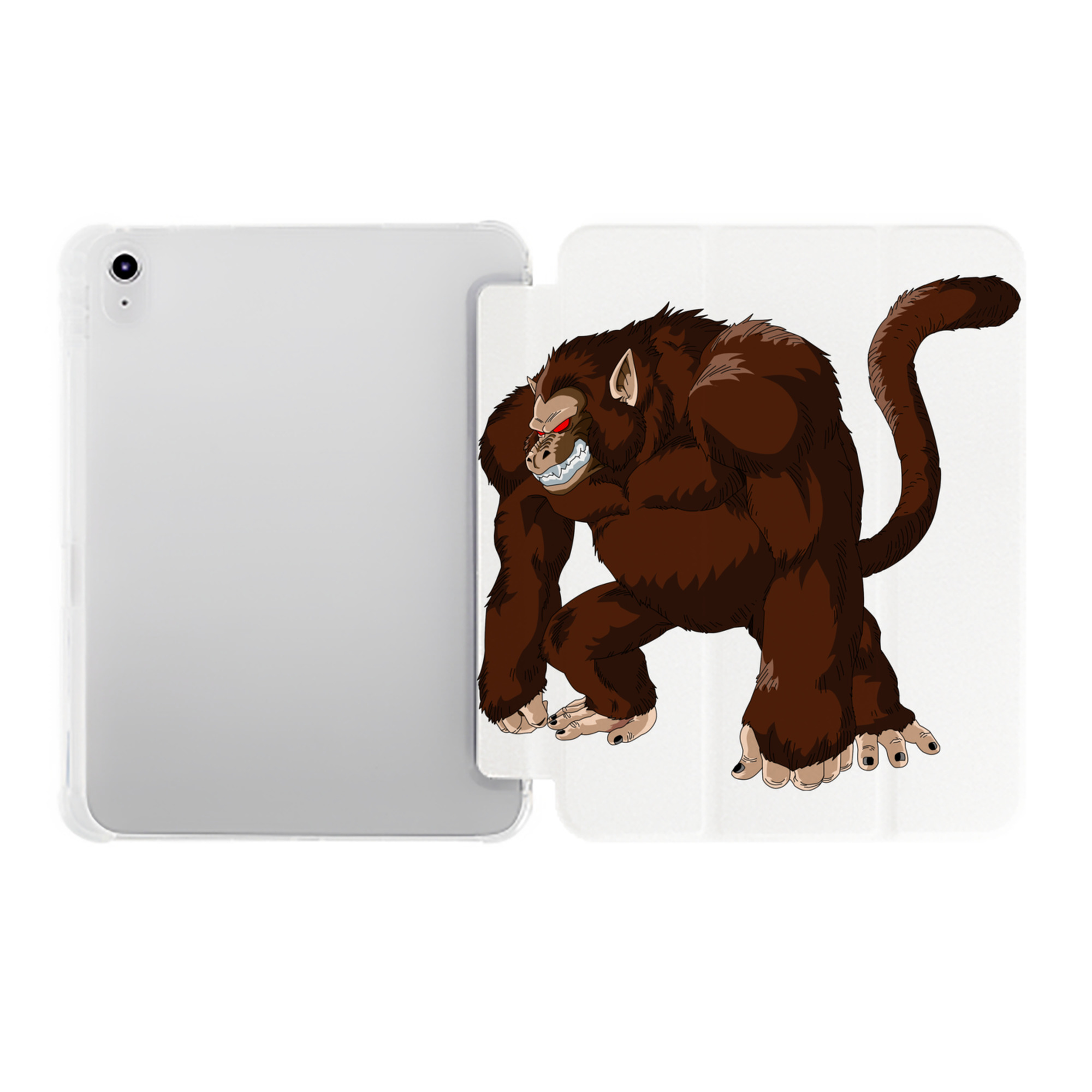 （画像用） ドラゴンボール DRAGON BALL IPad ケース ペン収納付き 三つ折りスタンド PUレザー×シリコン 対応機種9.5/10.5/10.9インチ
